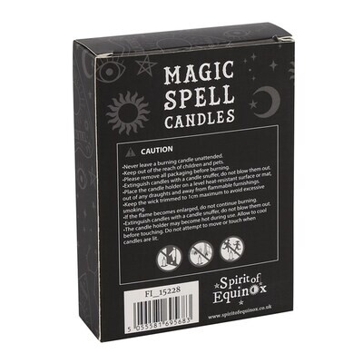 Pack of 12 Purple 'Prosperity' Spell Candles