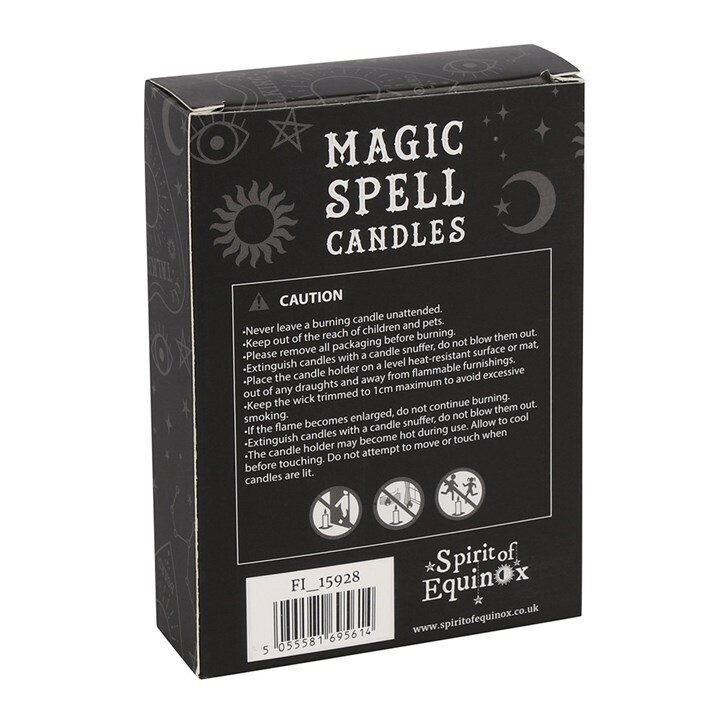 Pack of 12 Pink 'Friendship' Spell Candles