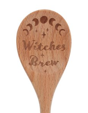 Witches Brew Wooden Spoon