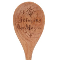 Stirring Up Magic Wooden Spoon