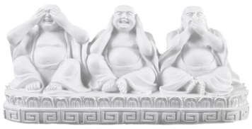 See, Speak, Hear No Evil Buddhas