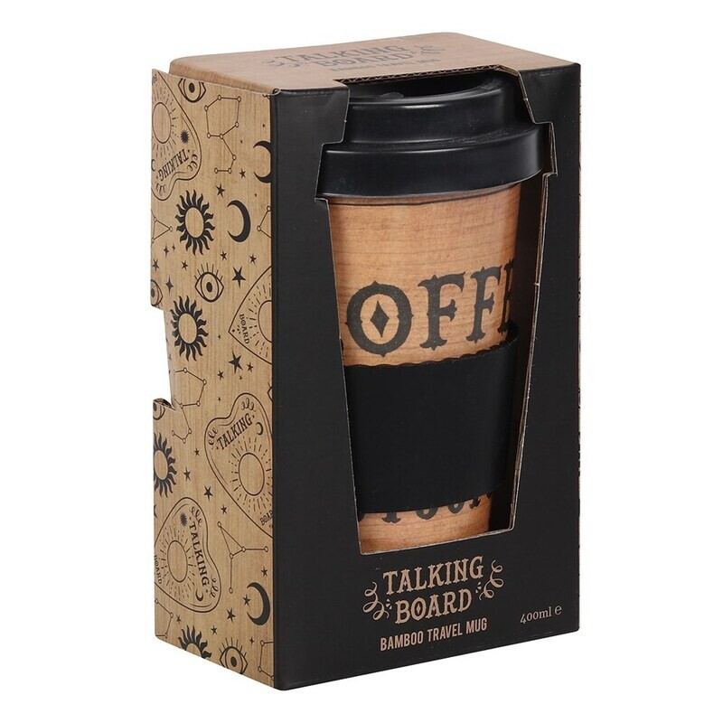 Classic Talking Board Bamboo Eco Travel Mug