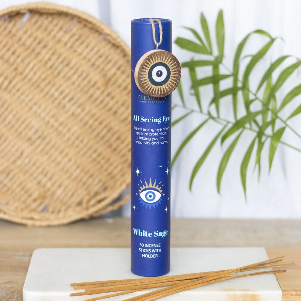 All Seeing Eye White Sage Incense Stick Gift Set