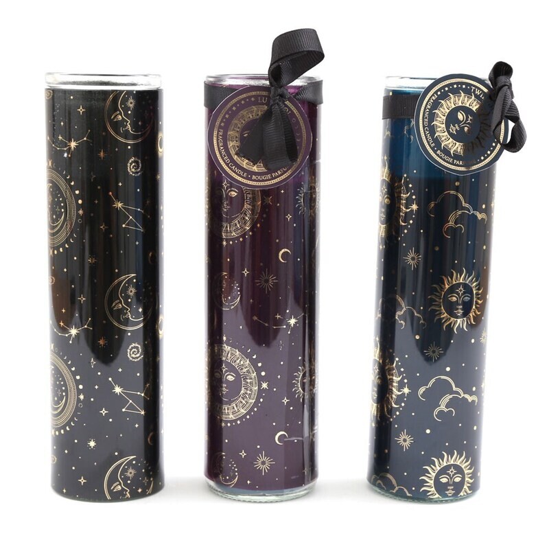 Sun and Moon Tube Candle