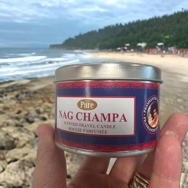 7.5cm Nag Champa Candle Tin