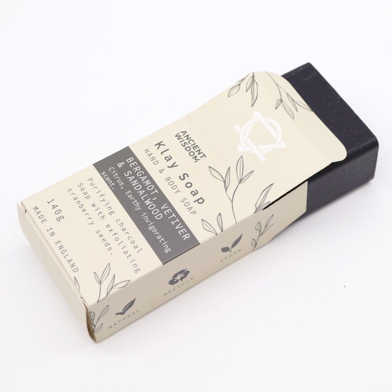 Klay Soap - Bergamot &amp; Sandalwood