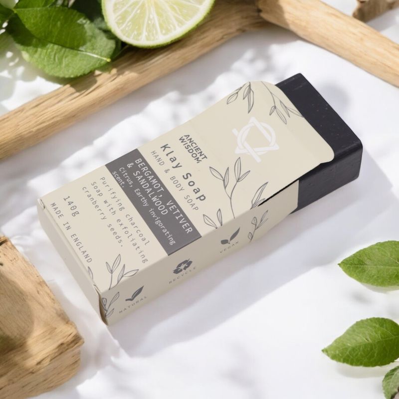Klay Soap - Bergamot &amp; Sandalwood
