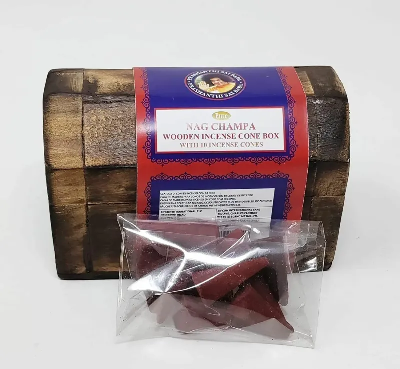 Nag Champa Incense Cone Box