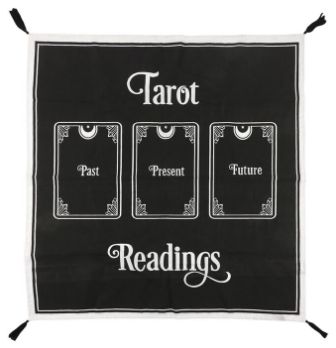 Three Card Tarot Altar Cloth