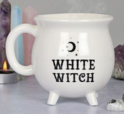 White Witch Cauldron Mug