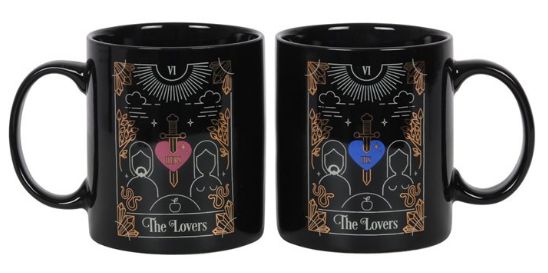 The Lovers Tarot Couples Mug Set