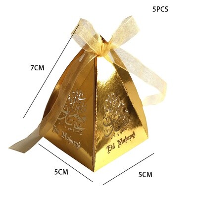 Small Eid Gift Box, Color: Gold