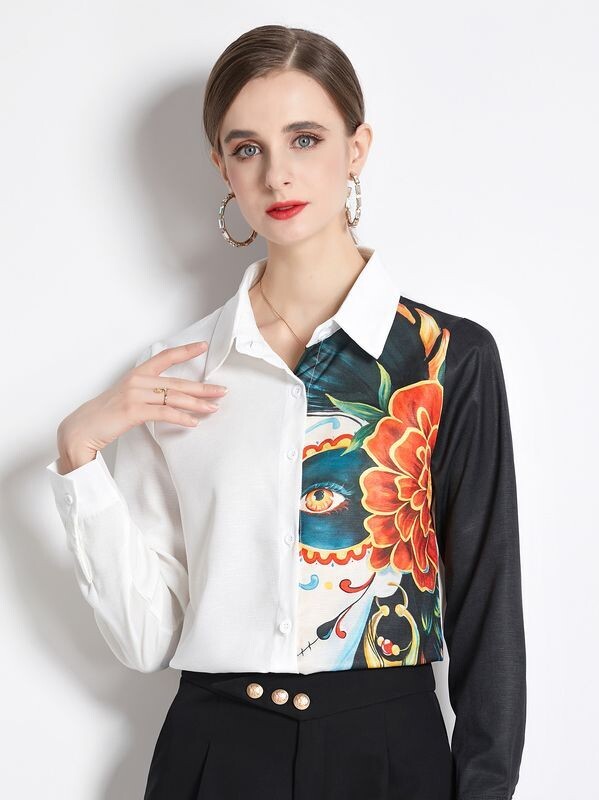 Trendy Women Shirt Modern Design, Size: S - M