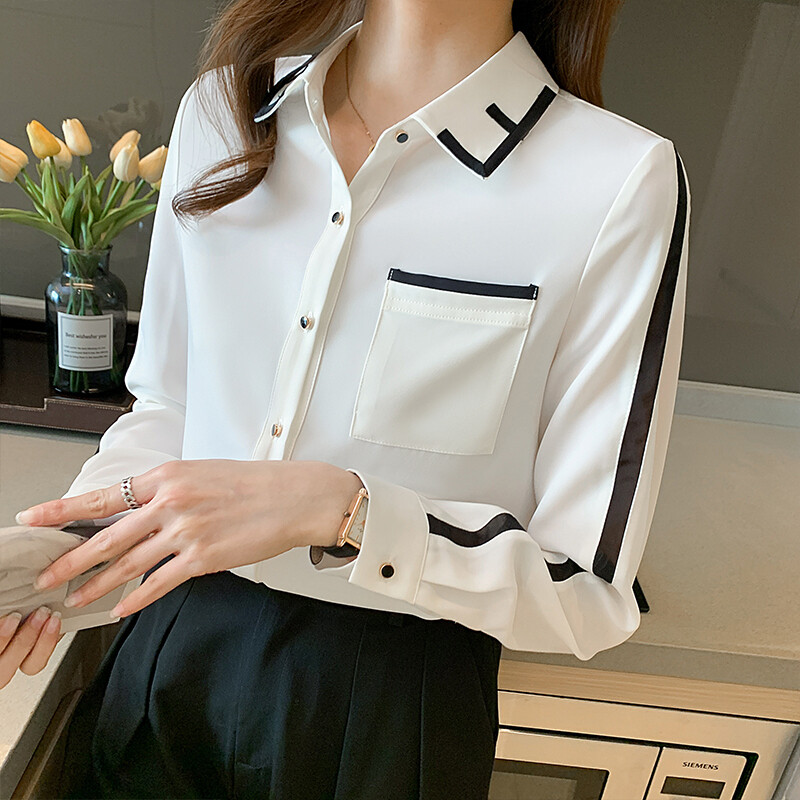 Elegant Stylish Women White Shirt, Size: S - M