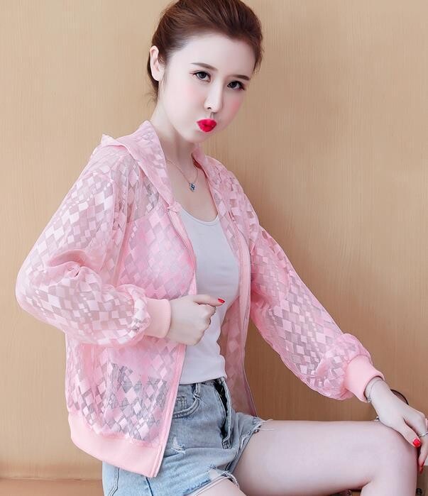Summer Beautiful Casual Blazer, Size: S - M, Color: Pink