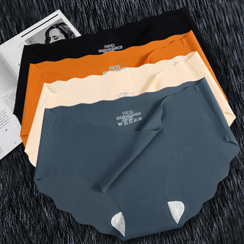 Set of 2 Invisible Seamless Women Panties