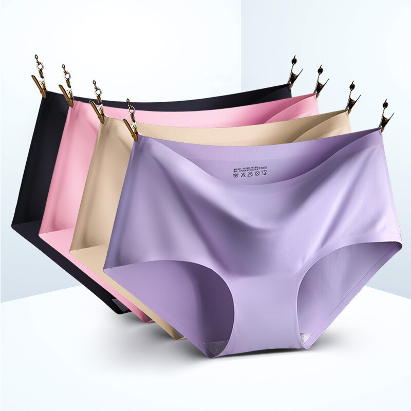 Set of 2 Women Seamless Panties, Size: S, Color: Mixed Color