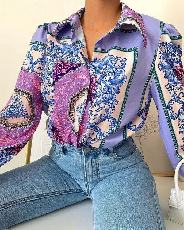 Attractive Colors and Print Women Shirt