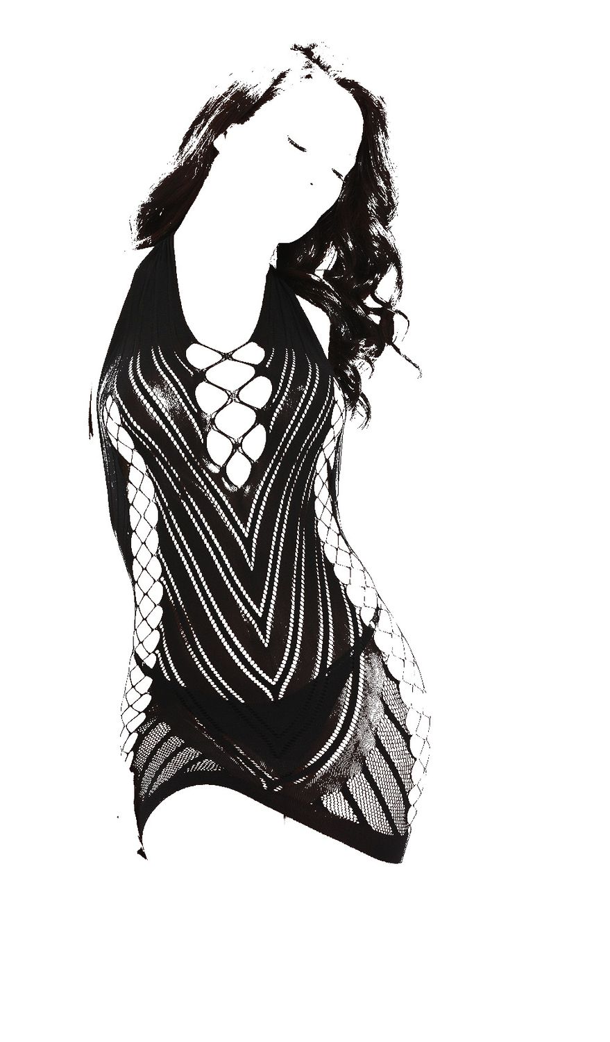 ​Intimate Fishnet Bodycon Dress