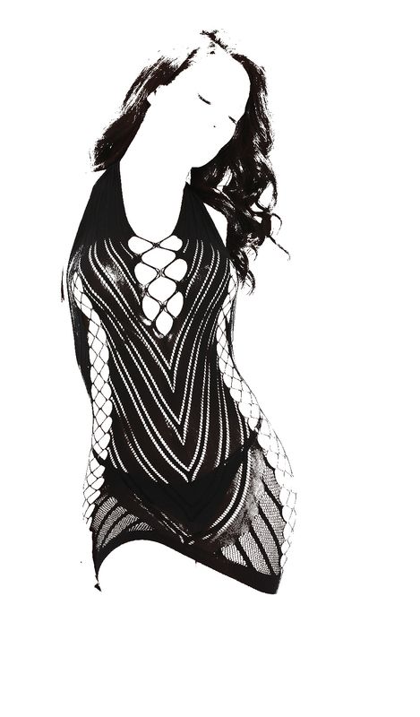 ​Intimate Fishnet Bodycon Dress