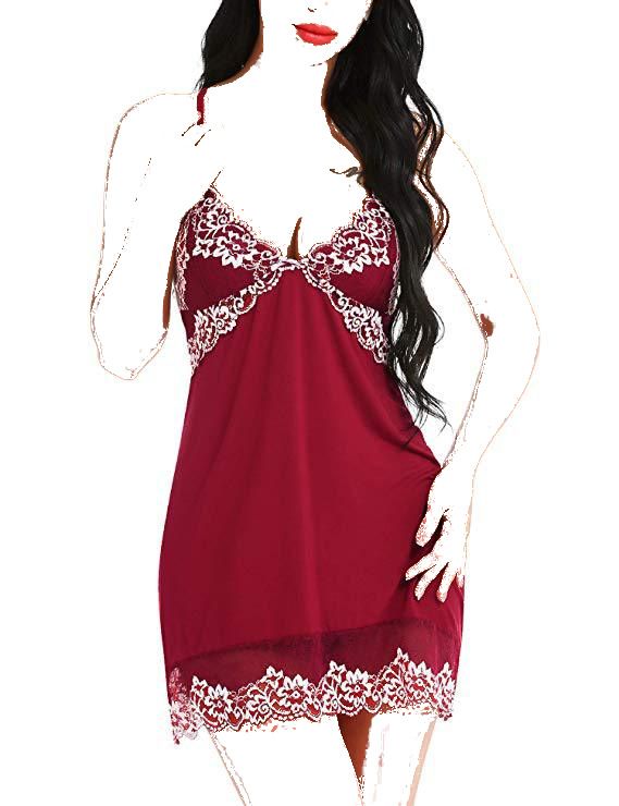 Lace Temptation​ Babydoll Night Dress