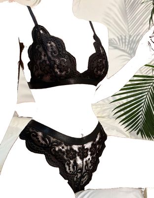 Bra Panty Laced Set