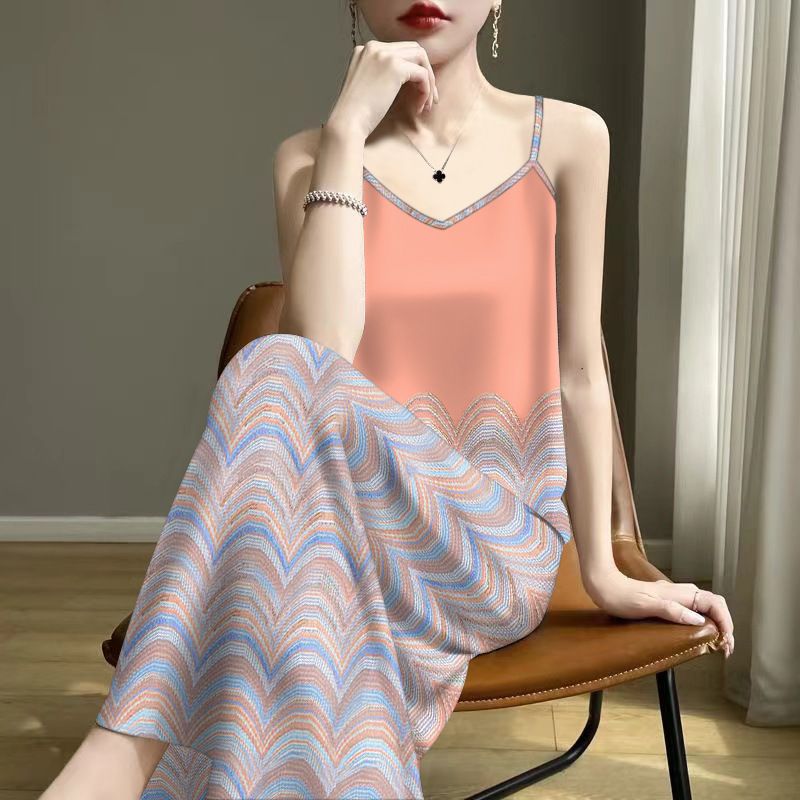 Beautiful Waves Printed Women Dress