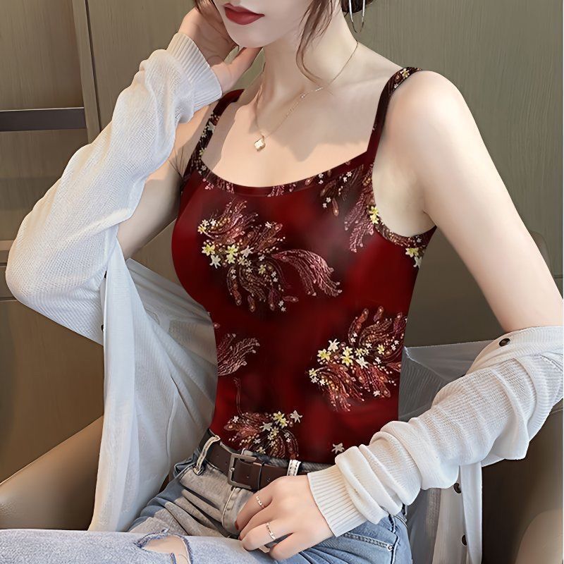 Floral Cami women Top