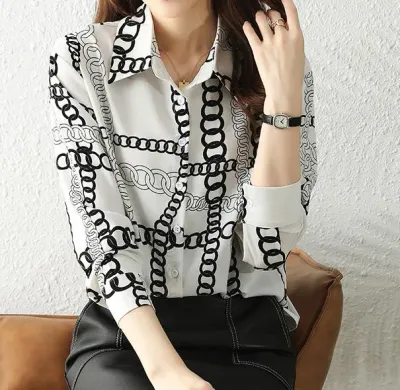 Stylish Printed Design Women Shirt