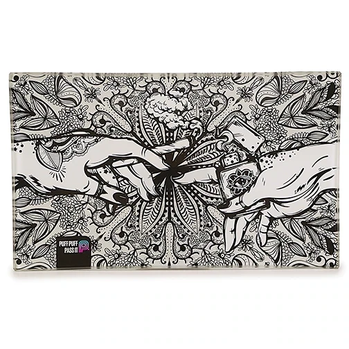 PUFF PUFF PASS IT GLASS TRAY