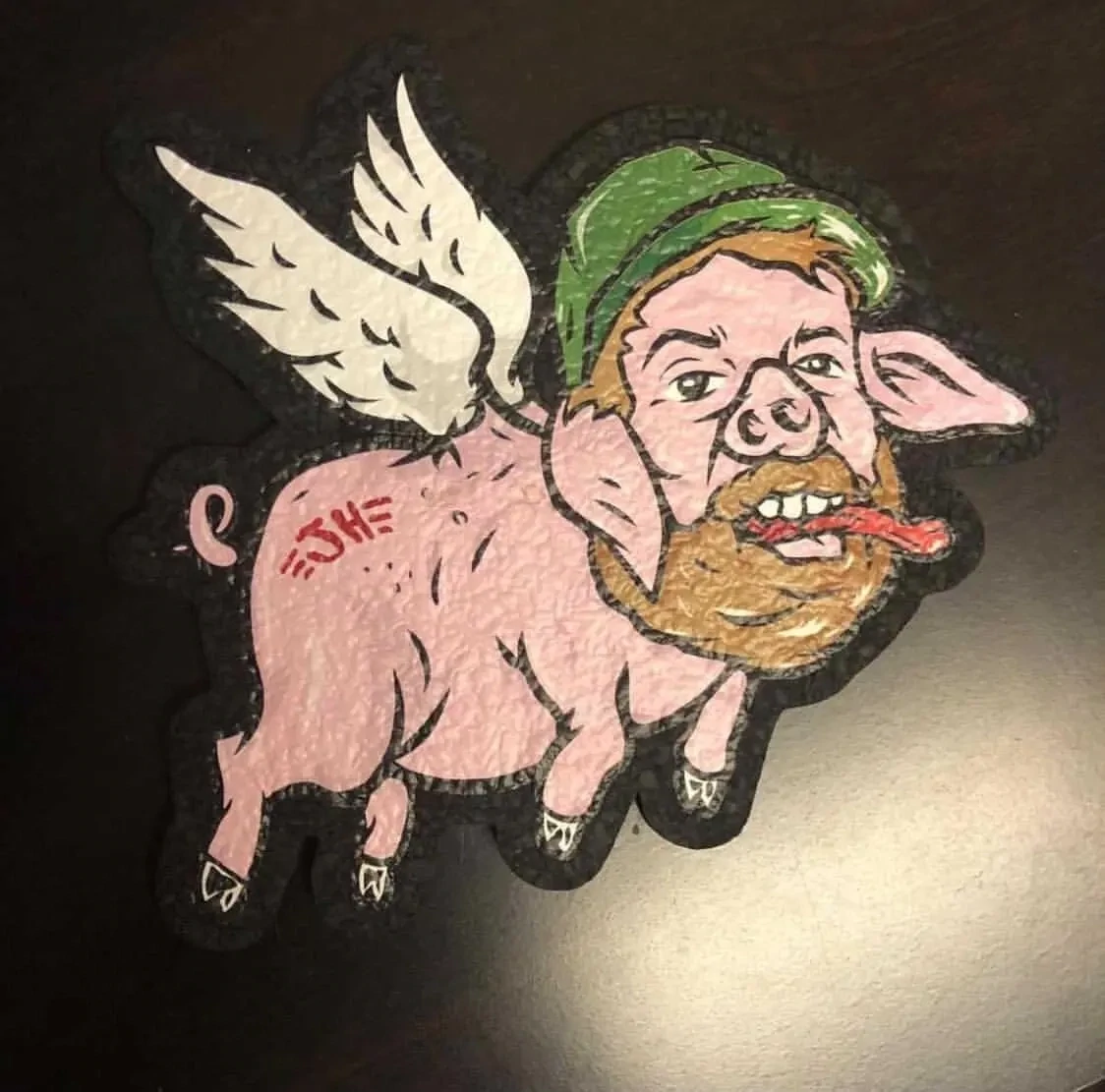 MOOD MATS x JOEL HALEN: 8″ FLYING PIG