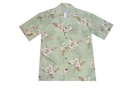 Hawaiian Shirt 809-GREEN