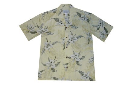 Hawaiian Shirt 809-YELLOW
