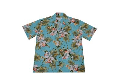 Hawaiian Shirt 824-GREEN