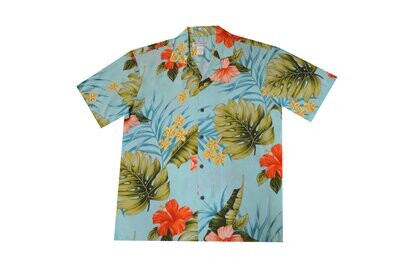 Hawaiian Shirt 826-GREEN