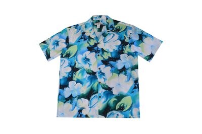 Hawaiian Shirt 827-TURQ