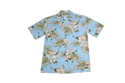 Hawaiian Shirt 824-BLUE