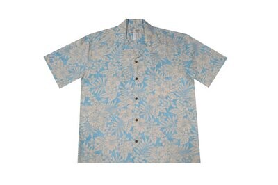 Hawaiian Shirt 828-BLUE