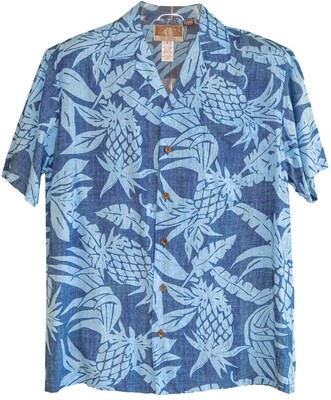 Hawaiian Shirt R-142-BLUE