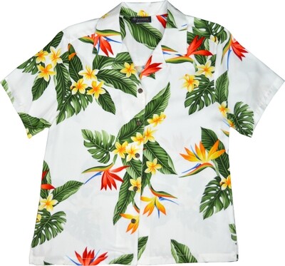 Hawaiian Shirt R-LJT-WHITE