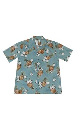 Hawaiian Shirt 410-BLUE