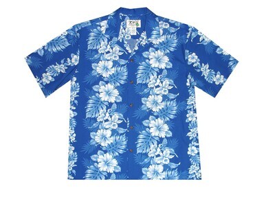 Hawaiian Shirt 434-NAVY
