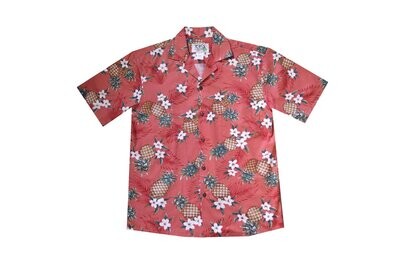 Hawaiian Shirt 410-RED