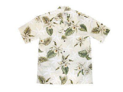 Hawaiian Shirt 413-WHITE