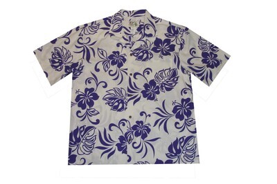 Hawaiian Shirt 486-PURPLE