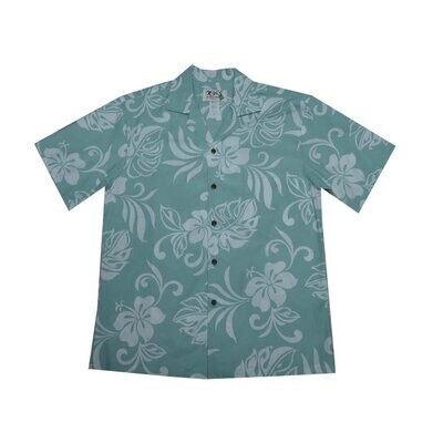 Hawaiian Shirt 486-GREEN