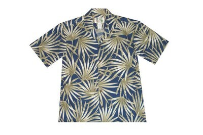 Hawaiian Shirt 482-NAVY