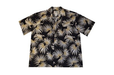 Hawaiian Shirt 512-BLACK