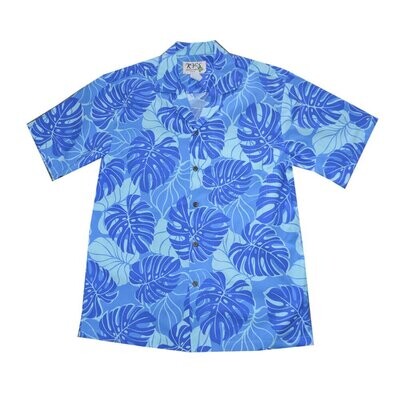 Hawaiian Shirt 539-BLUE