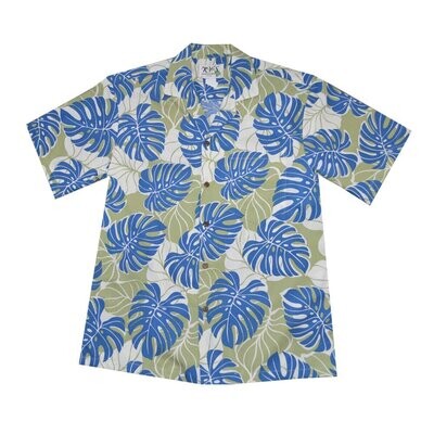 Hawaiian Shirt 539-OLIVE